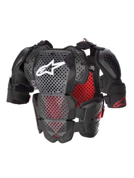 Alpinestars Safety Vest A-10 V2 Full Chest Black/Anthracite 1 Alpinestars Safety Vest A-10 V2 Full Chest Black/Anthracite 1