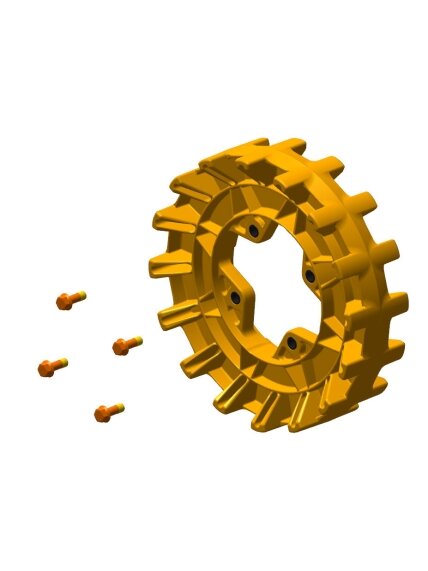 Camso Sprocket 16 teeth 4S4 bolt 3/8-16 x 1 1/4 Camso Sprocket 16 teeth 4S4 bolt 3/8-16 x 1 1/4
