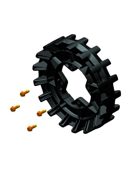 Camso Sprocket 17 teeth 4S 4 bolt 3/8-16 x 1 1/4 Camso Sprocket 17 teeth 4S 4 bolt 3/8-16 x 1 1/4