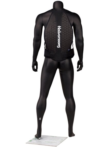 Halvarssons Back Protector Melbyn Cap Black 3 Halvarssons Back Protector Melbyn Cap Black 3