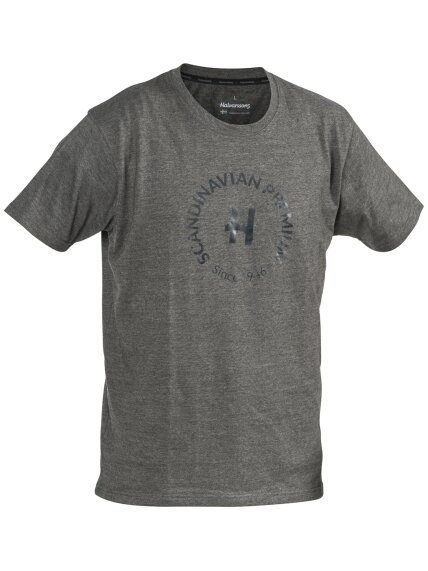 Halvarssons T-shirt H Tee Graphite Halvarssons T-shirt H Tee Graphite