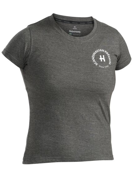 Halvarssons T-shirt H Tee Woman Graphite