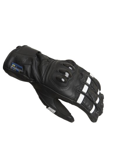 Lindstrands Glove Backa Black/white