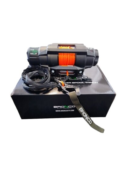 Bronco HDCS WINCH 4500 synthetic line remote control