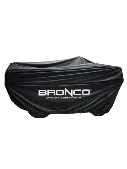 Bronco Cover XXL trailerable for ATV black 600D 244x132x127cm Bronco Cover XXL trailerable for ATV black 600D 244x132x127cm
