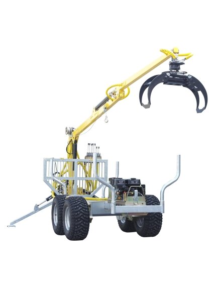 ATV Grapple crane 450-II with wheel drive winch and boom steering 2 ATV Grapple crane 450-II with wheel drive winch and boom steering 2