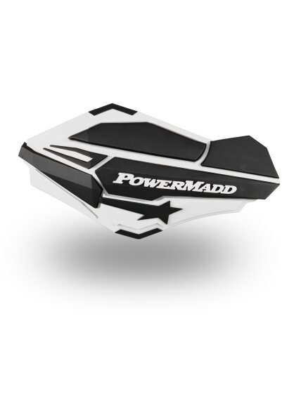 Powermadd Sentinel Handguards White/Black Powermadd Sentinel Handguards White/Black