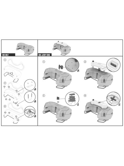 TESSERACT Atv box Linhai 500 520 3
