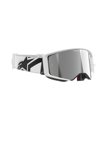 Alpinestars Goggle Supertech CORP WHITE Mirror SILVER 2 Alpinestars Goggle Supertech CORP WHITE Mirror SILVER 2