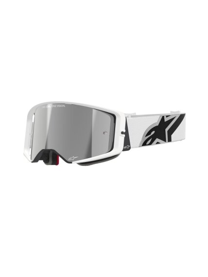 Alpinestars Goggle Supertech CORP WHITE Mirror SILVER
