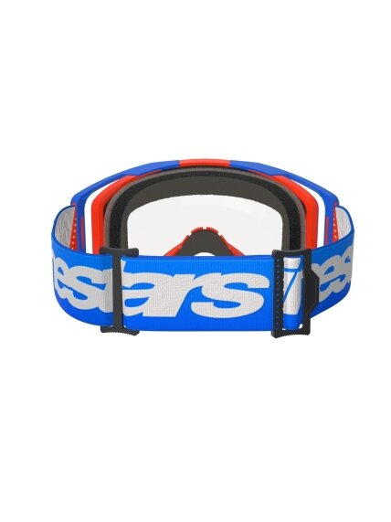 Alpinestars Goggle Vision 8 WORDMARK BLUE ORANGE Clear 2
