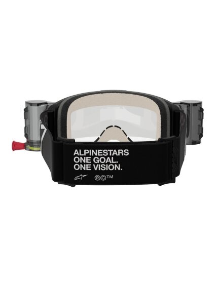 Alpinestars Goggle Vision 5 CORP Black/ Clear ROLL-OFF 2 Alpinestars Goggle Vision 5 CORP Black/ Clear ROLL-OFF 2