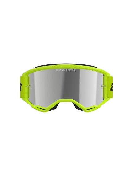 Alpinestars Goggle Vision 3 WORDMARK YELLOW FLUO Mirror SILVER 1 Alpinestars Goggle Vision 3 WORDMARK YELLOW FLUO Mirror SILVER 1
