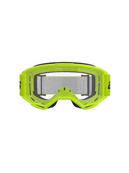 Alpinestars Goggle Vision 3 WORDMARK YELLOW FLUO Clear 1 Alpinestars Goggle Vision 3 WORDMARK YELLOW FLUO Clear 1