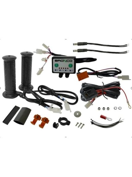 Bronco Heated grips and thumb warmer kit Bronco Heated grips and thumb warmer kit