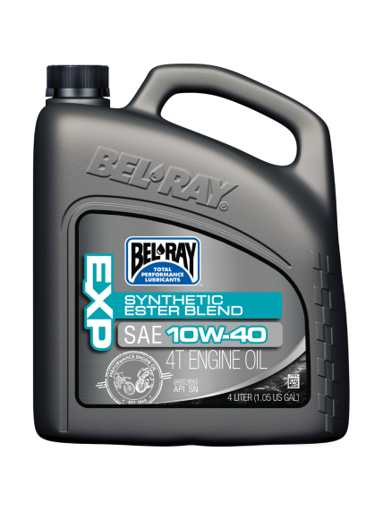 Bel-Ray EXP Synthetic Ester Blend 4T 10W-40 4L Bel-Ray EXP Synthetic Ester Blend 4T 10W-40 4L
