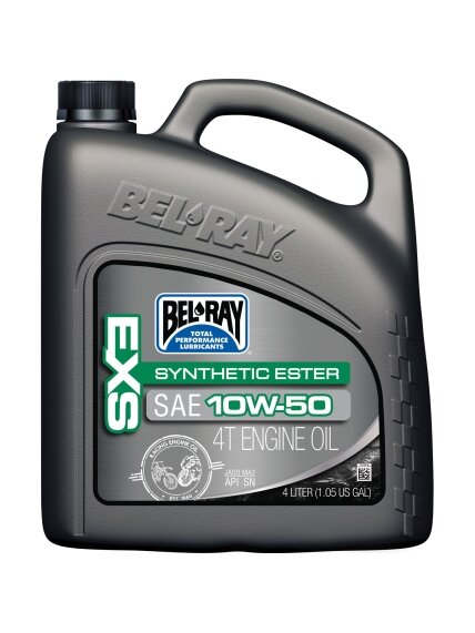 Bel-Ray EXS Full Synthetic Ester 4T 10W-50 4L Bel-Ray EXS Full Synthetic Ester 4T 10W-50 4L