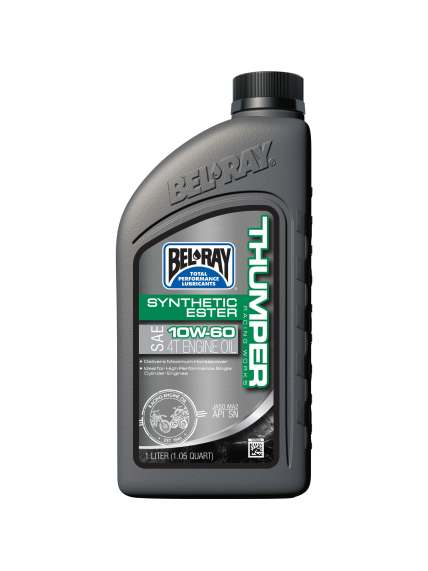 Bel-Ray Thumper® Racing Works Synthetic Ester 4T 10W-60 1L Bel-Ray Thumper® Racing Works Synthetic Ester 4T 10W-60 1L