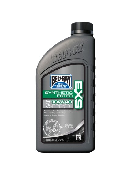Bel-Ray EXS Full Synthetic Ester 4T 10W-40 1L Bel-Ray EXS Full Synthetic Ester 4T 10W-40 1L