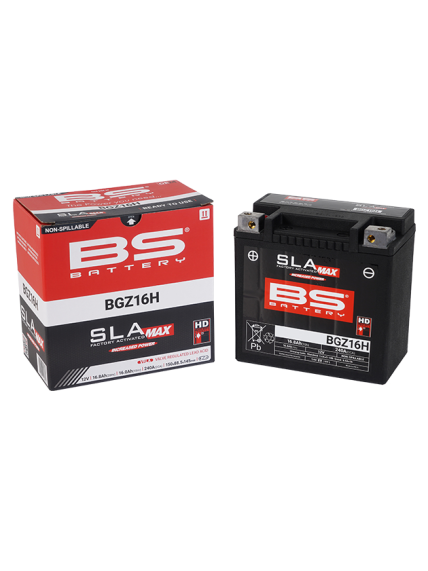BS Battery BGZ16H (FA) SLA MAX - Sealed & Activated 1 BS Battery BGZ16H (FA) SLA MAX - Sealed & Activated 1