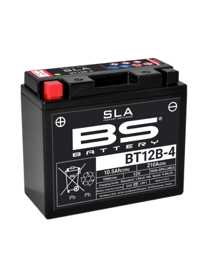 BS Battery BT12B-4 (FA) SLA - Sealed & Activated BS Battery BT12B-4 (FA) SLA - Sealed & Activated