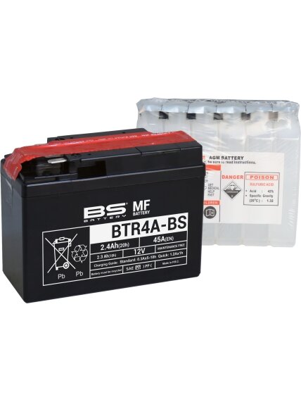 BS Battery BTR4A-BS MF (cp) Maintenance Free BS Battery BTR4A-BS MF (cp) Maintenance Free