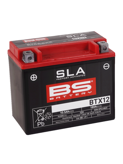 BS Battery BTX12 (FA) SLA - Sealed & Activated BS Battery BTX12 (FA) SLA - Sealed & Activated