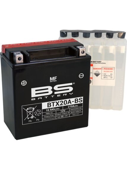BS Battery BTX20A-BS MF (cp) Maintenance Free BS Battery BTX20A-BS MF (cp) Maintenance Free