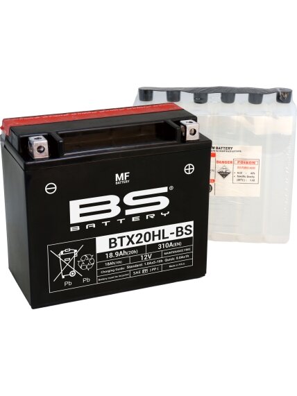 BS Battery BTX20HL-BS MF (cp) Maintenance Free BS Battery BTX20HL-BS MF (cp) Maintenance Free