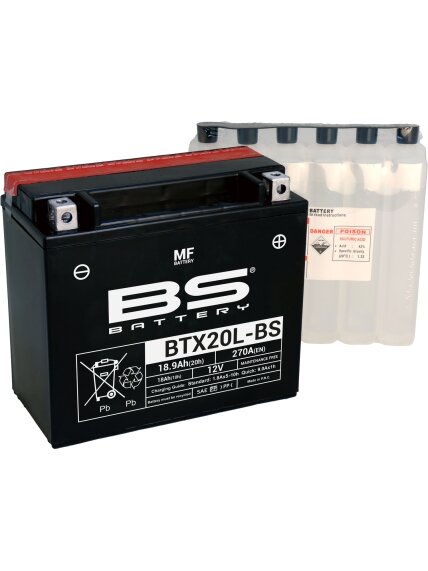 BS Battery BTX20L-BS MF (cp) Maintenance Free BS Battery BTX20L-BS MF (cp) Maintenance Free