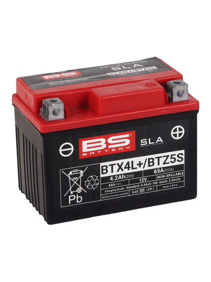 BS Battery BTX4L+/BTZ5S (FA) SLA - Sealed & Activated