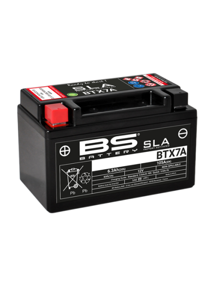 BS Battery BTX7A (FA) SLA - Sealed & Activated BS Battery BTX7A (FA) SLA - Sealed & Activated