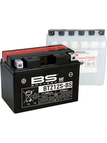 BS Battery BTZ12S-BS MF (cp) Maintenance Free BS Battery BTZ12S-BS MF (cp) Maintenance Free