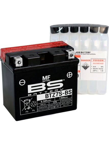 BS Battery BTZ7S-BS MF (cp) Maintenance Free BS Battery BTZ7S-BS MF (cp) Maintenance Free