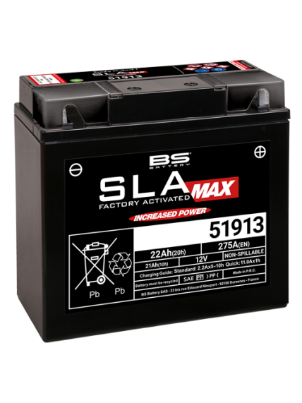 BS Battery 51913 (FA) SLA MAX - Sealed & Activated BS Battery 51913 (FA) SLA MAX - Sealed & Activated