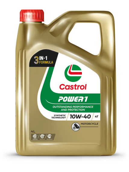 Castrol Power1 4T 10W-40 4L (4) Castrol Power1 4T 10W-40 4L (4)