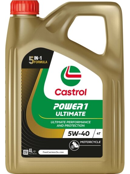 Castrol Power1 Ultimate 4T 5W-40 4L (4) Castrol Power1 Ultimate 4T 5W-40 4L (4)