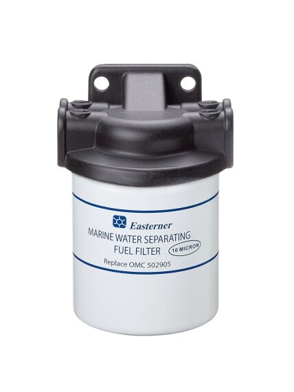 Fuel water separating filter OMC type 10 micron aluminium head 502905 Fuel water separating filter OMC type 10 micron aluminium head 502905
