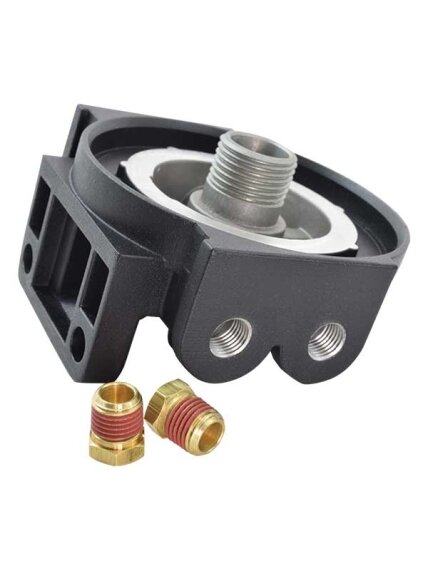 EMP 1/4" Aluminum filter head EMP 1/4" Aluminum filter head