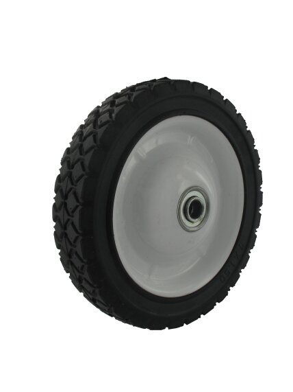 Eurogarden Wheel 178mm x 38mm Ø 12.7mm Universal Steel wheel w. bearings Eurogarden Wheel 178mm x 38mm Ø 12.7mm Universal Steel wheel w. bearings