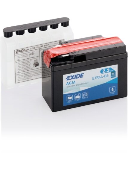 Exide battery ETR4A-BS Exide battery ETR4A-BS