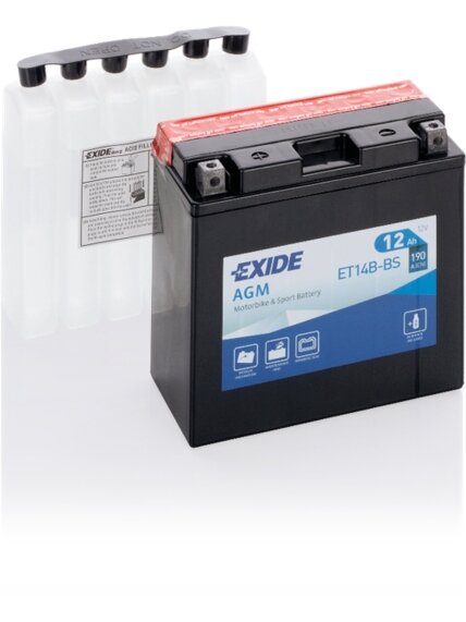 Exide battery ET14B-BS Exide battery ET14B-BS