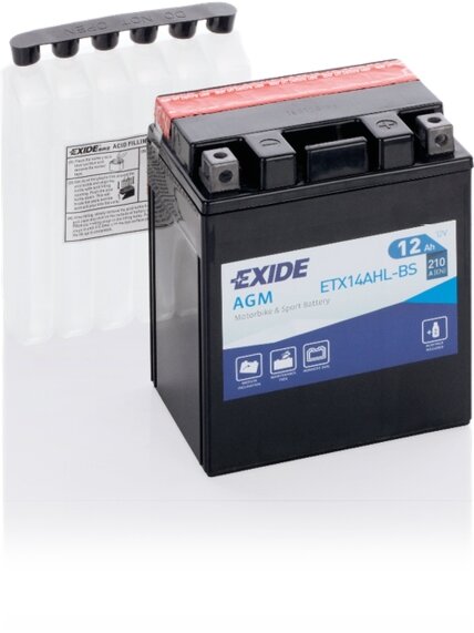 Exide battery ETX14AHL-BS Exide battery ETX14AHL-BS