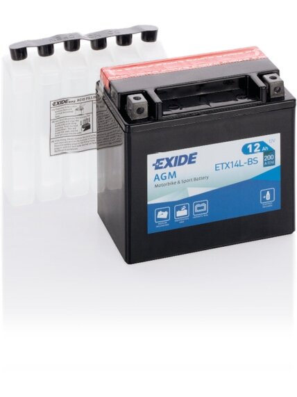Exide battery ETX14L-BS Exide battery ETX14L-BS