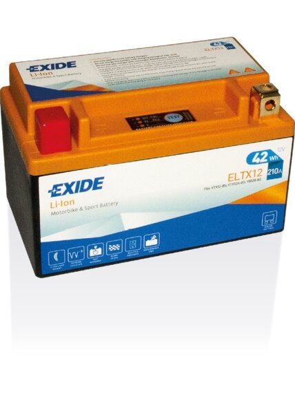 Exide battery Li-Ion ELTX12 Exide battery Li-Ion ELTX12