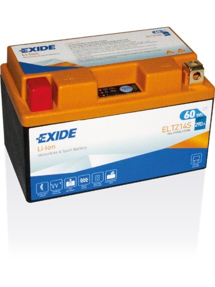 Exide battery Li-Ion ELTZ14S Exide battery Li-Ion ELTZ14S