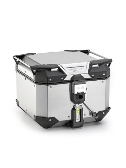 Givi Trekker Outback EVO alum. case 42 ltr sold without lock Monokey Givi Trekker Outback EVO alum. case 42 ltr sold without lock Monokey