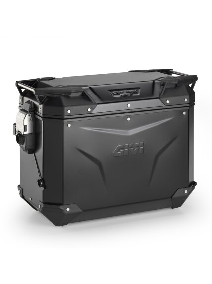 Givi Trekker Outback EVO Black Alu side-case Right 44ltr sold without lock Givi Trekker Outback EVO Black Alu side-case Right 44ltr sold without lock