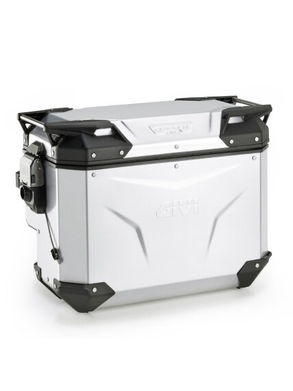 Givi Trekker Outback EVO Anodized Alu side-case cutout Right 40ltr sold without Givi Trekker Outback EVO Anodized Alu side-case cutout Right 40ltr sold without