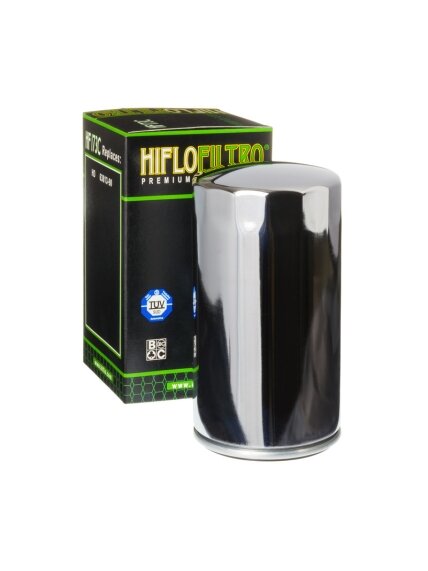 HiFlo oil filter HF173C chrome HiFlo oil filter HF173C chrome